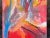 Abstract Expressionist Painting by Contemporary British Artist, Angela Wakefield (British, b. 1978) entitled “Erupting...
