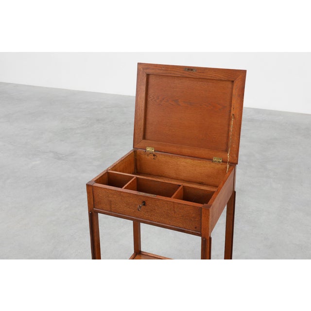 Amsterdamse School Style Side Table, 1890s For Sale - Image 5 of 16