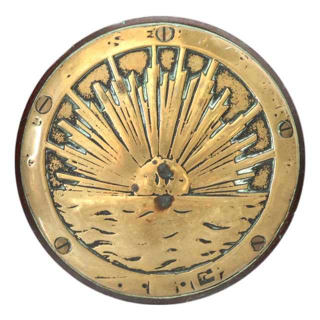 Early 20th Century P&O Steamship Lifeboat Badge Plaque For Sale