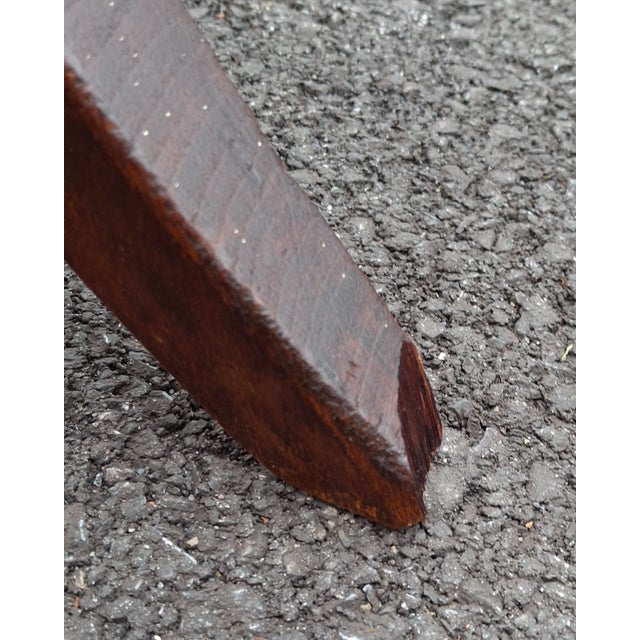 American Empire Boston Mahogany Girandole Chair, Circa 1860s For Sale - Image 12 of 12