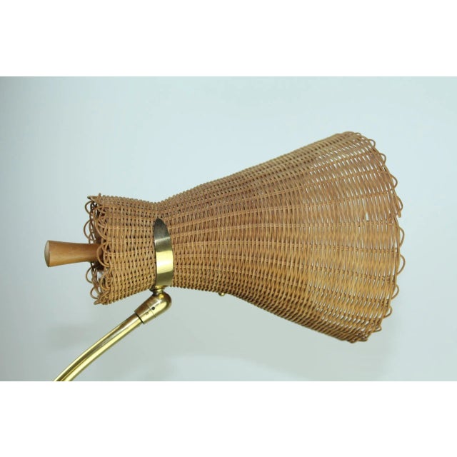 Kiwi Floor Lamp by J. T. Kalmar for Kalmar, 1940s For Sale - Image 11 of 13