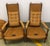 1960s Morganton (Drexel) "Barcelona" Mid-Century High-Back Lounge Chairs - A Pair For Sale - Image 11 of 16