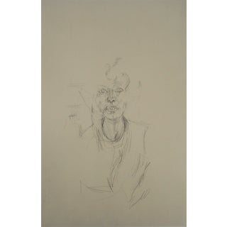 Alberto Giacometti, Portrait d'Annette, Lithograph For Sale