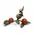I love this Japanese okimono ! It is a painted bronze persimmons with a perched bird. These were symbols of good luck and...