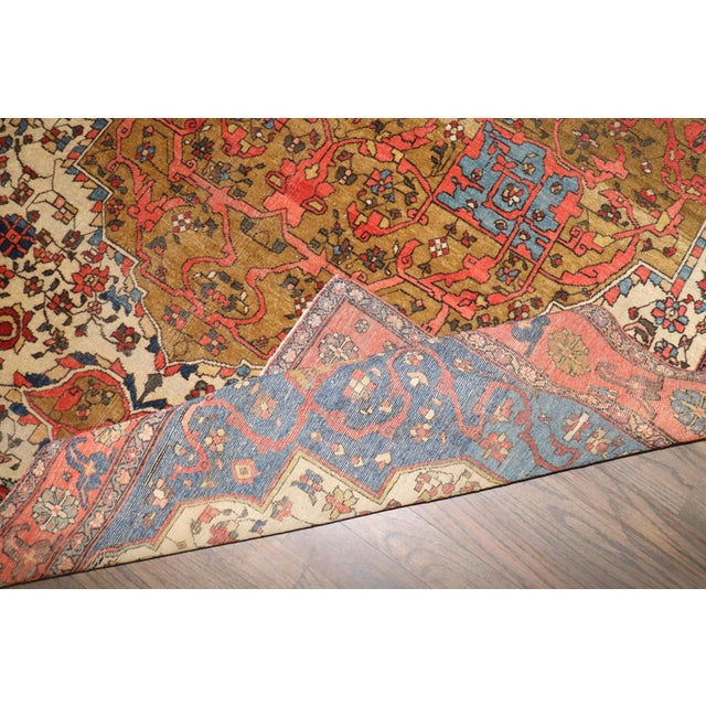 Beautiful Antique Sarouk Ferehan Rug no. 10950 For Sale In New York - Image 6 of 6