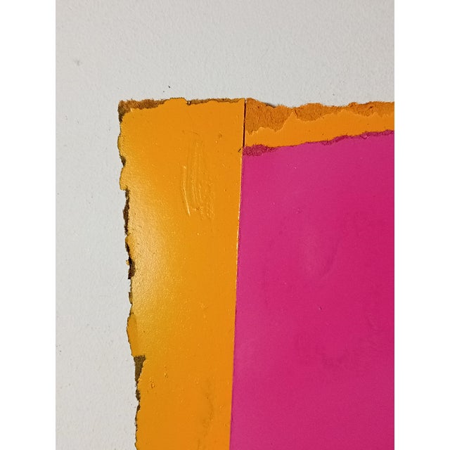 2020s Contemporary Abstract Aerosol on Assembled Masonite (Isorel) "Esperanza" by Andre Debono For Sale - Image 5 of 7