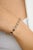 This is part of Chairish’s Fine Jewelry assortment. This 6.91 CTW Natural Blue Sapphire Diamond Wedding Tennis Bracelet in...