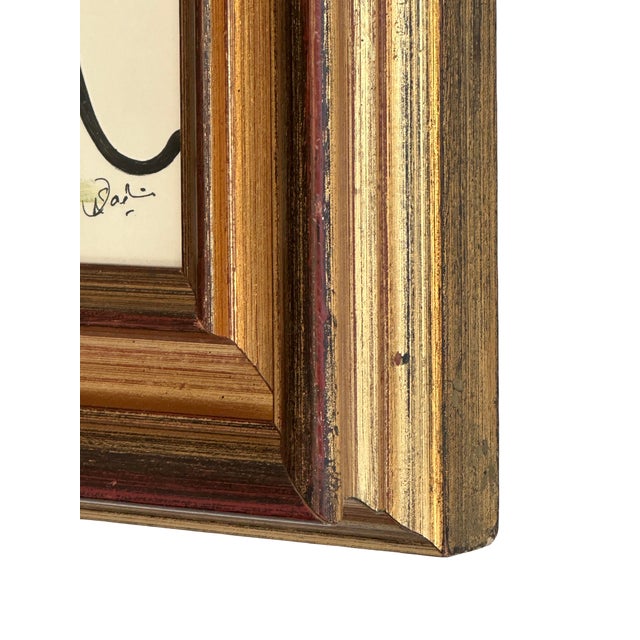 Not Yet Made - Made To Order Original Hand-Painted Black Panther Painting in a Vintage Frame For Sale - Image 5 of 5