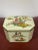 Metal Mid 20th Century Chinoiserie Hinged Tin For Sale - Image 7 of 7