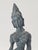 Vintage Southeast Asian Bronze Temple Dancer Sculpture on Lotus Base, 1970s For Sale - Image 3 of 12