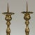 Set of Four Late 17th Century French Renaissance Brass Altar Candlesticks For Sale - Image 10 of 18