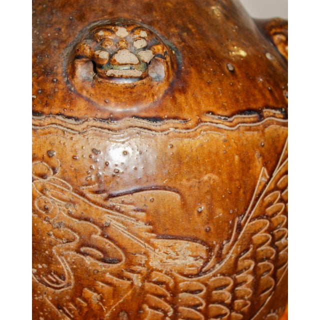 16th Century Ming Dynasty Martaban Vessel For Sale - Image 4 of 7
