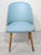 Blue Vintage Blue Leather Armchair, 1950s For Sale - Image 8 of 14