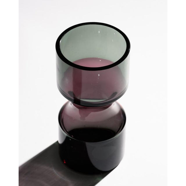 1960s Glass Vase by Tapio Wirkkala for Rosenthal, Germany, 1960s For Sale - Image 5 of 8