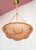 Art Deco Style Ceiling Lamp in Pink Glass, 1930s-1940s For Sale - Image 3 of 9