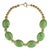 Lime Green Magnesite Tablet Necklace by Aria Jewelry Design, 20 Inch For Sale