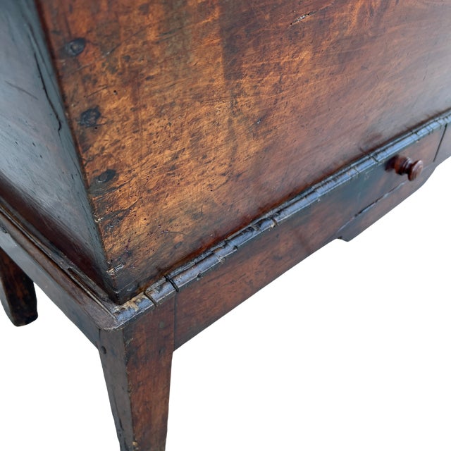 19th Century French Oak Dough Bin Table For Sale - Image 4 of 12