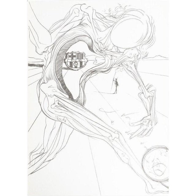 After Salvador Dalí­, 75th Aniversary F. C. Barcelona, 2001, Print For Sale - Image 14 of 14