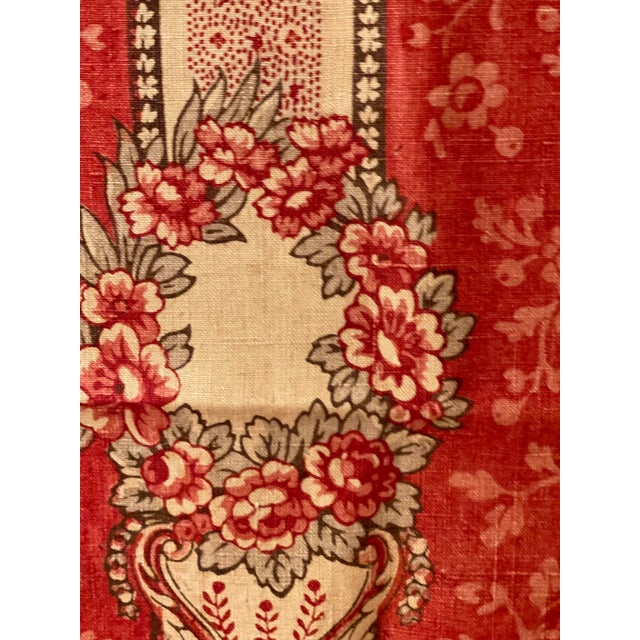 Traditional 19th Century French Linen Remnant Panel For Sale - Image 3 of 7