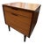 Vintage 1960s Danish Modern Teak Drop-Front Nightstand by Selig For Sale