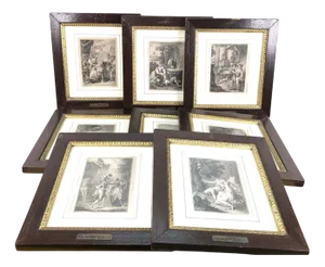 Francesco Bartolozzi, Paper, Set of 8