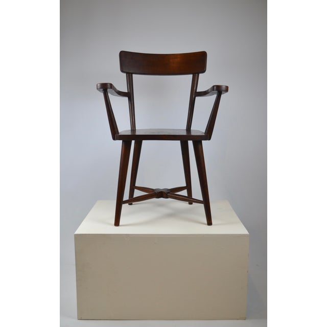 Modernist Wooden Armchair, 1940 For Sale - Image 17 of 18