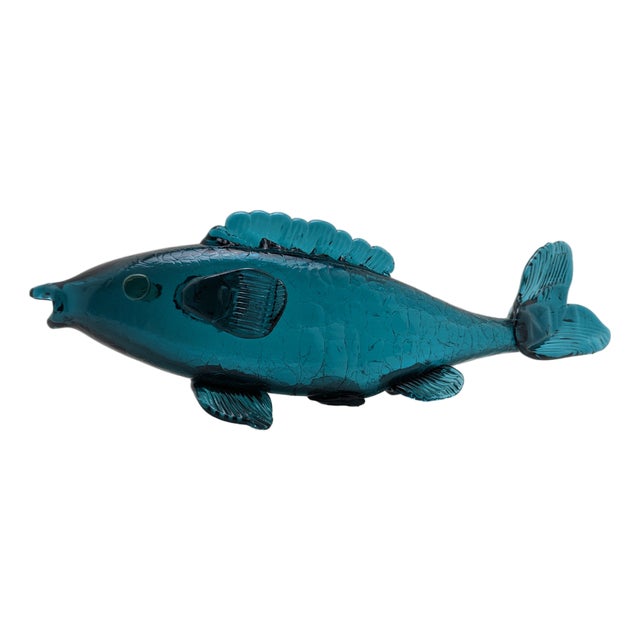 Large Mid-Century Modern Murano Glass Fish from Made Murano Glass, 1960s For Sale