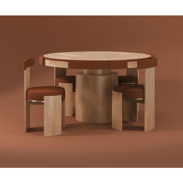 Wellesly Game Chair by Wood Tailors Club For Sale - Image 4 of 9