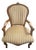 Late 20th Century French Louis XV Style Carved Armchair For Sale