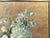 Textile Nancy Paris Pruden "Golden Wedding" Contemporary Gold Leaf Naturalistic Floral Still Life Painting, 2020s For Sale - Image 7 of 12