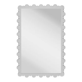 Fleur Home Garden District Valmont Rectangle Mirror in Graytint, 28.5x38.5 For Sale
