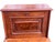 Wood Walnut Victorian 2 Part Drop Front Desk For Sale - Image 7 of 12