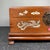 1980s 1980s Rosewood Jewelry Box / Mother of Pearl Inlay Dragon & Phoenix Motif For Sale - Image 5 of 9
