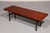 Teakwood and Metal Bench, Italy, 1970s For Sale - Image 3 of 11