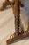Brown Italian 19th Century Walnut Side Table with Inlaid Banding and Turned Legs For Sale - Image 8 of 12
