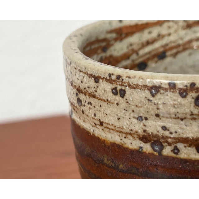 Ceramic Mid-Century Modern Danish Studio Pottery Mug from Tue Poulsen, 1960s For Sale - Image 7 of 13