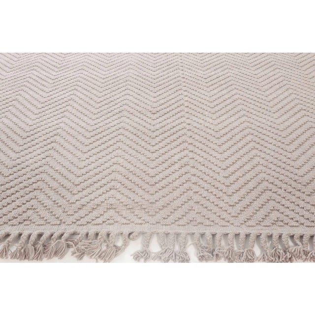 Early 21st Century Modern Bauer Collection Herringbone Design Rug by Doris Leslie Blau For Sale - Image 5 of 7
