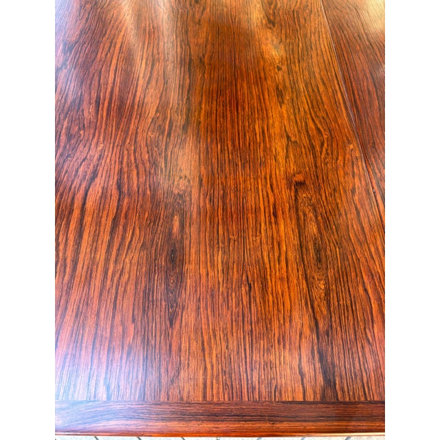 Arne Vodder Rosewood Extension Table, Model 201 For Sale - Image 10 of 12