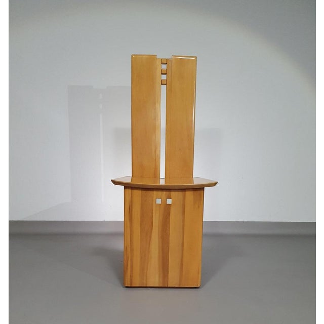 Mycene Side Chair by Ferdinando Meccani for Meccani Arredamenti, 1978 For Sale - Image 3 of 18