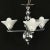 Art Deco Ceiling Lamp with Glass Balls, 1920s For Sale - Image 4 of 9