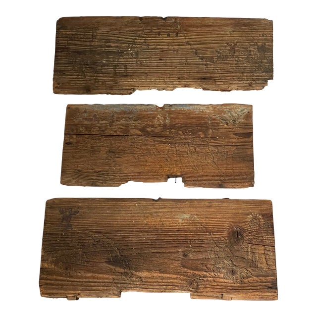 1800 Austrian Antique Beehive Boards Folk Art For Sale