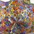 Glass Vintage Murano Campanella Millefiori Handkerchief Vase For Sale - Image 7 of 8