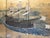 Goldenrod "Nanban Ship at Arrival", Early to Mid Showa Era Japanese Byobu Screen For Sale - Image 8 of 18