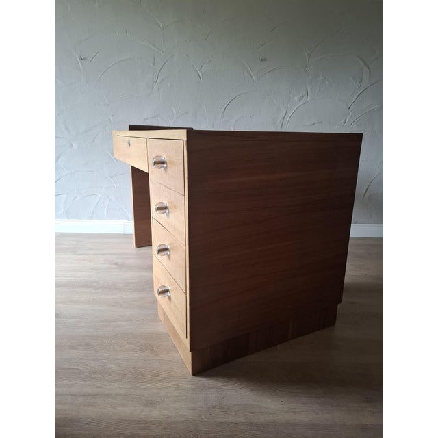 1940s Vintage French Art Deco Desk, 1940 For Sale - Image 5 of 7