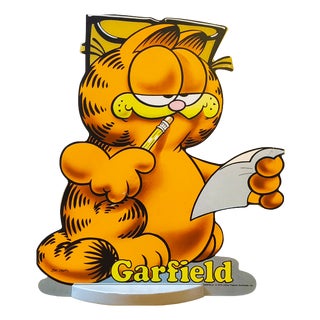 Garfield Table Lamp by Jim Davis, Italy, 1978 For Sale
