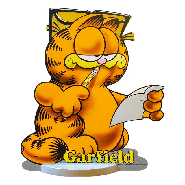 Garfield Table Lamp by Jim Davis, Italy, 1978 For Sale