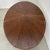 Wood Vintage 70s Osvaldo Borsani Oval Dining Table Walnut Starburst Top & Chrome Base For Sale - Image 7 of 10