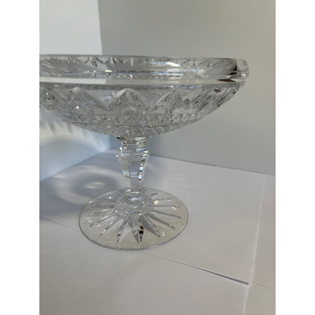 Simply a beautiful piece. From my mother's extensive collection of Waterford. Original box. Gorgeous footed piece....