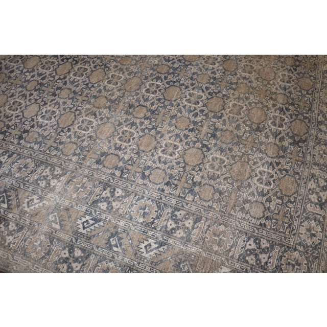 Zabihi Collection Tribal Mini Khani Ersari Rug For Sale - Image 10 of 12