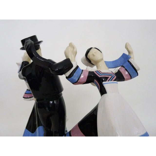 Gavoten Vras Figurine by R Micheau Vernez for Henriot Quimper, 1920s-1940s For Sale - Image 6 of 11